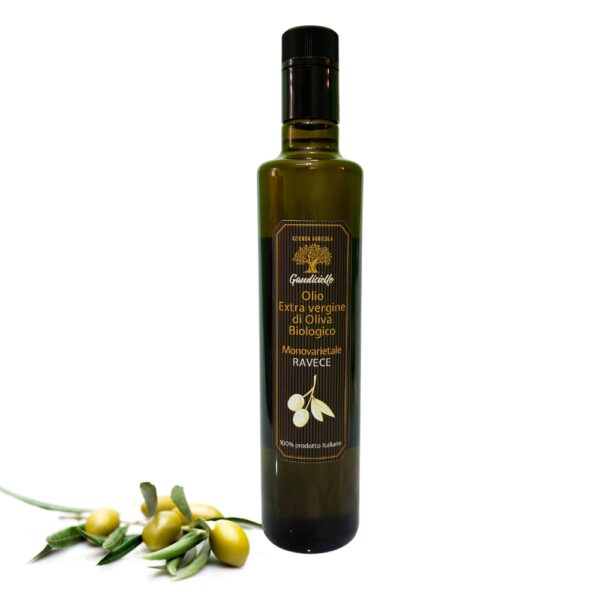 bottiglia olio ravece da 500 ml biologico